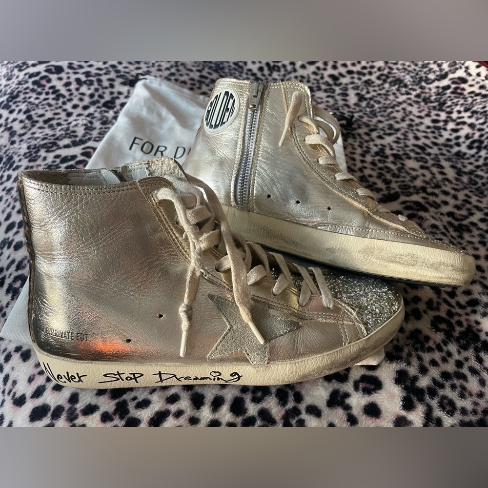 Golden goose glitter 8 💫